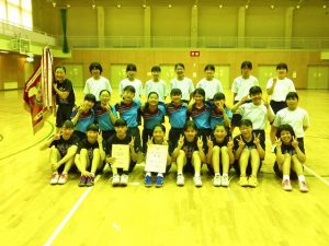 女子卓球部　二連覇